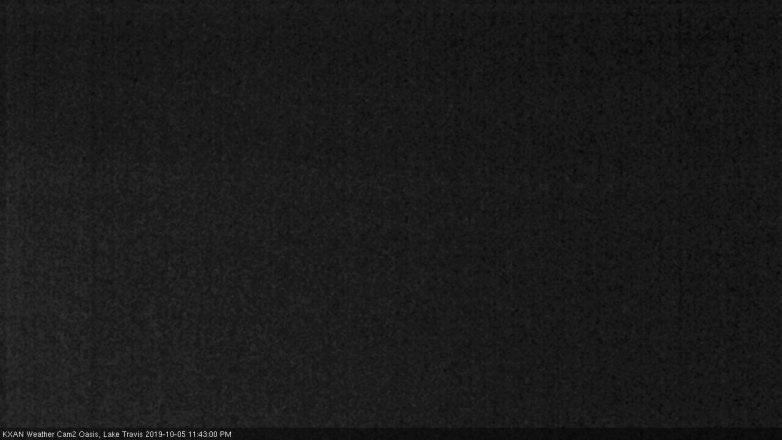 Lake Travis webcam, October 5, 2019 10:45 PM CT