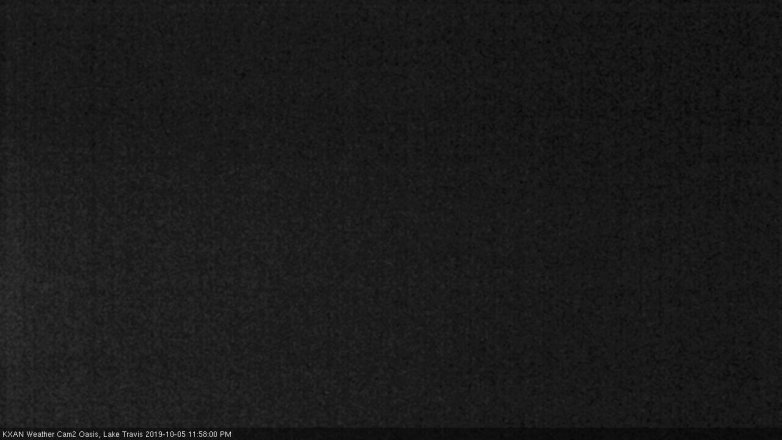 Lake Travis webcam, October 5, 2019 11:00 PM CT