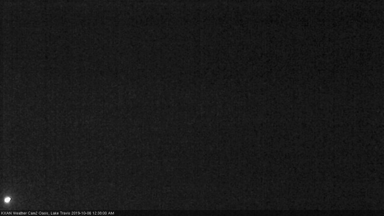 Lake Travis webcam, October 5, 2019 11:40 PM CT