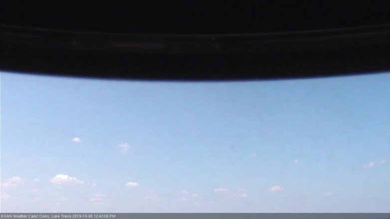 Lake Travis webcam, October 6, 2019 11:45 AM CT