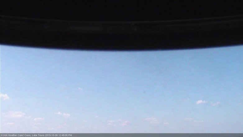 Lake Travis webcam, October 6, 2019 11:50 AM CT