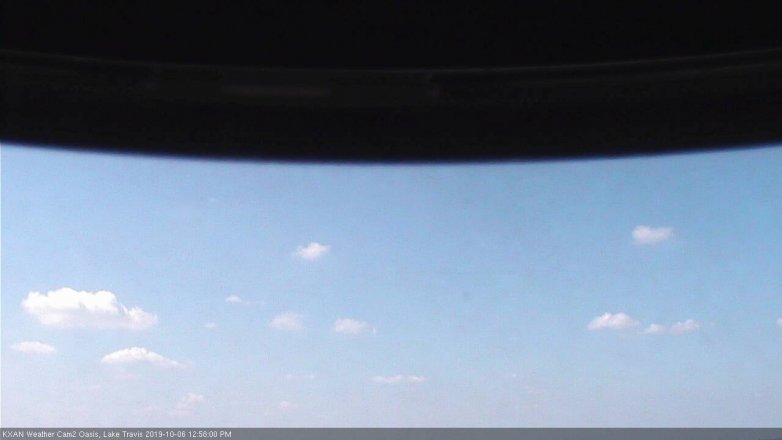 Lake Travis webcam, October 6, 2019 12:00 PM CT