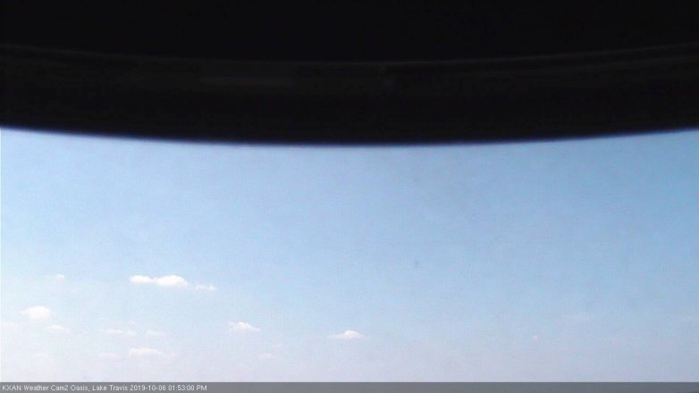 Lake Travis webcam, October 6, 2019 12:55 PM CT