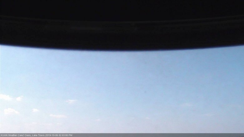 Lake Travis webcam, October 6, 2019 1:05 PM CT