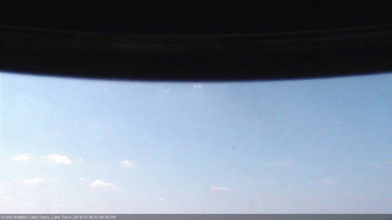 Lake Travis webcam, October 6, 2019 1:10 PM CT