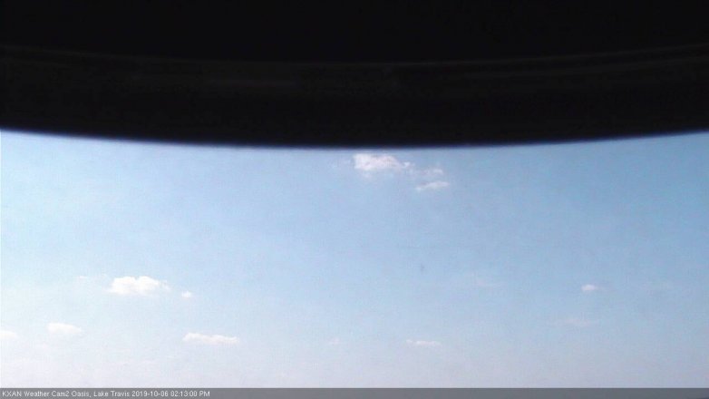 Lake Travis webcam, October 6, 2019 1:15 PM CT