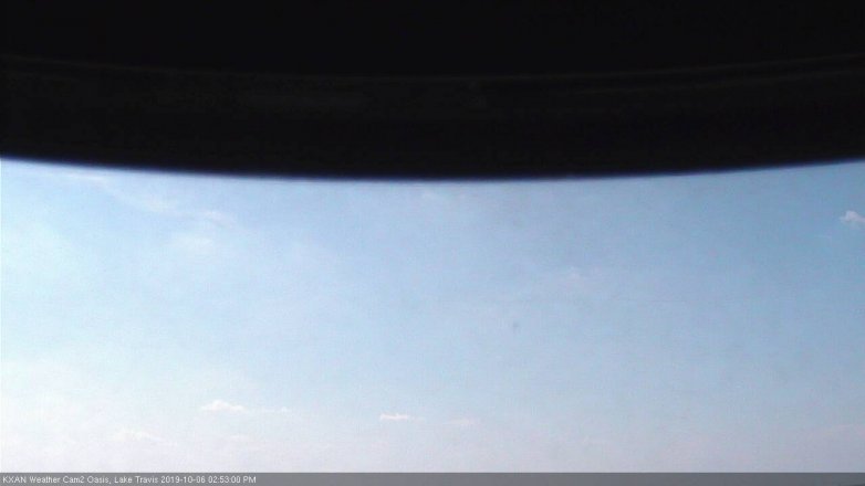 Lake Travis webcam, October 6, 2019 1:55 PM CT