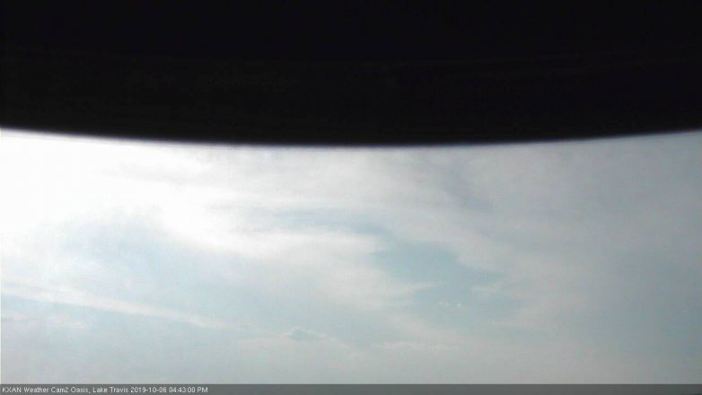 Lake Travis webcam, October 6, 2019 3:45 PM CT