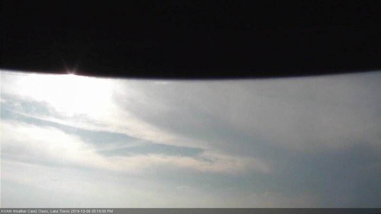 Lake Travis webcam, October 6, 2019 4:20 PM CT