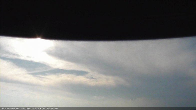 Lake Travis webcam, October 6, 2019 4:25 PM CT