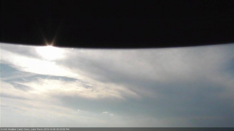 Lake Travis webcam, October 6, 2019 4:30 PM CT