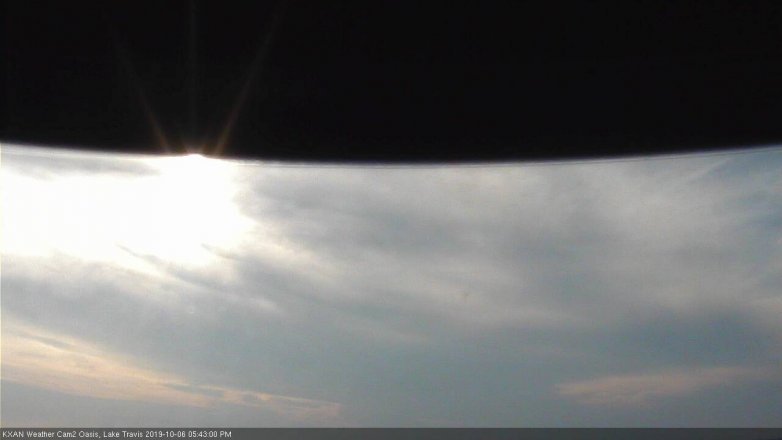 Lake Travis webcam, October 6, 2019 4:45 PM CT