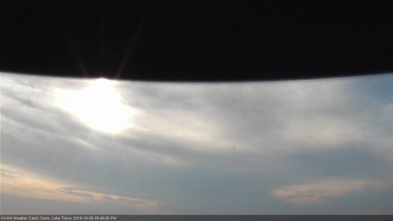 Lake Travis webcam, October 6, 2019 4:50 PM CT