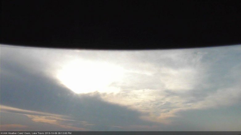 Lake Travis webcam, October 6, 2019 5:15 PM CT