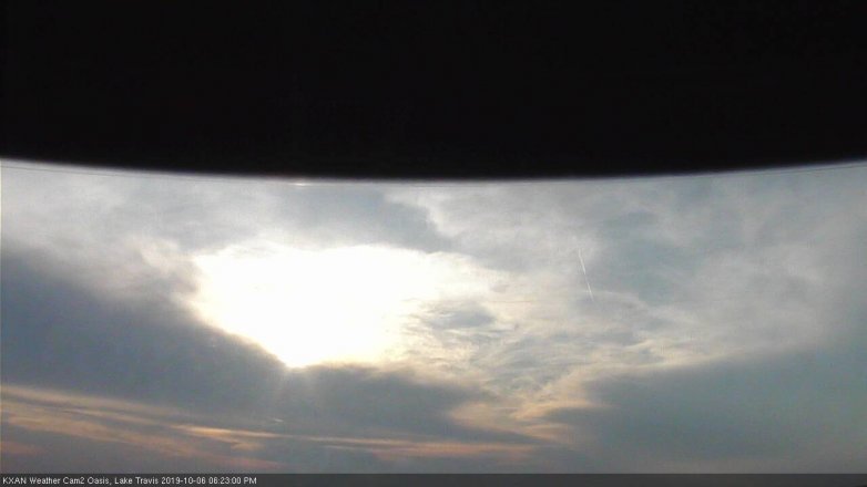 Lake Travis webcam, October 6, 2019 5:25 PM CT
