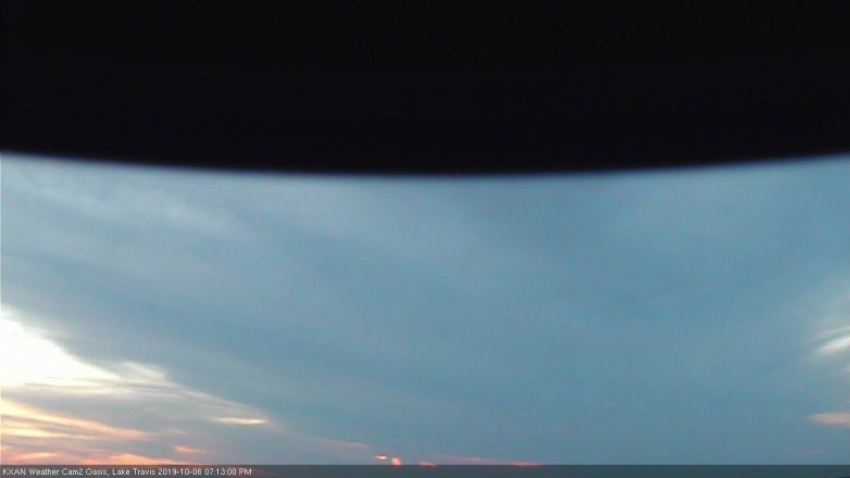 Lake Travis webcam, October 6, 2019 6:15 PM CT