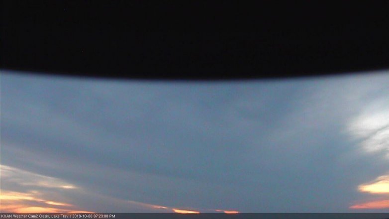 Lake Travis webcam, October 6, 2019 6:25 PM CT