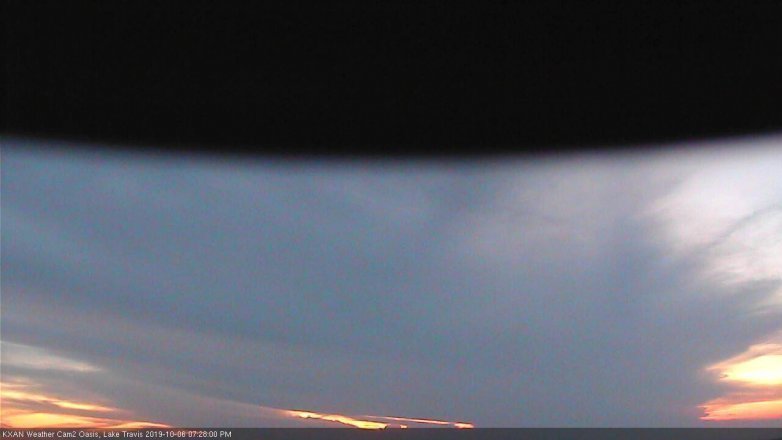 Lake Travis webcam, October 6, 2019 6:30 PM CT