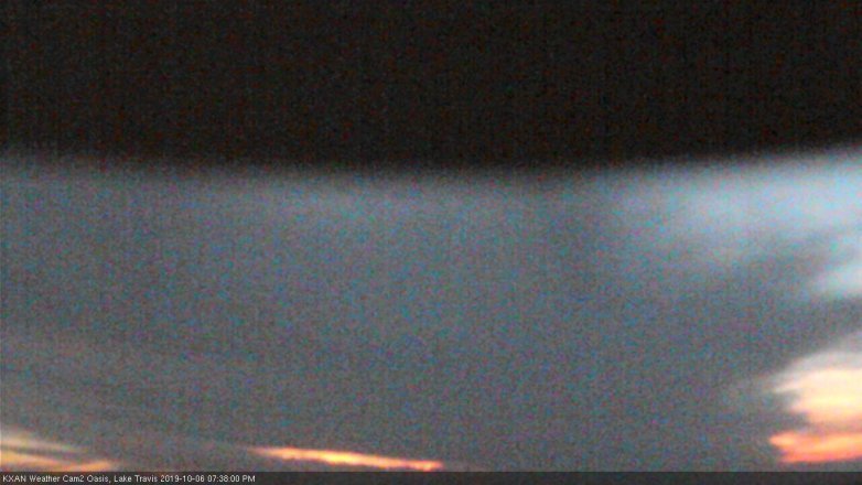 Lake Travis webcam, October 6, 2019 6:40 PM CT