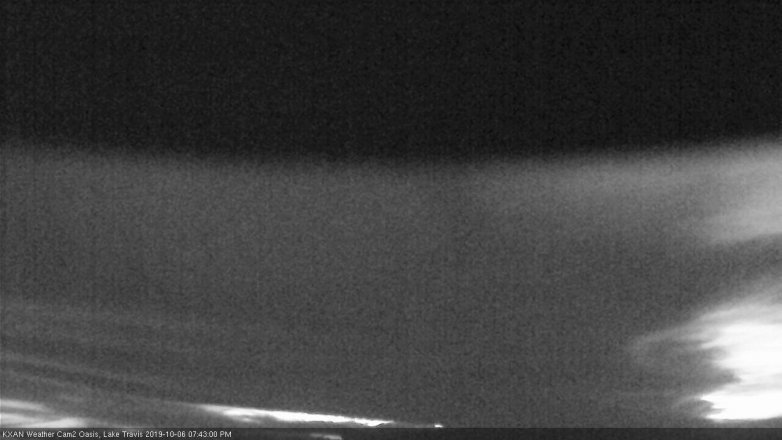 Lake Travis webcam, October 6, 2019 6:45 PM CT