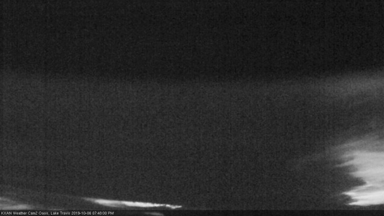 Lake Travis webcam, October 6, 2019 6:50 PM CT