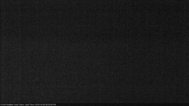 Lake Travis webcam, October 6, 2019 7:30 PM CT