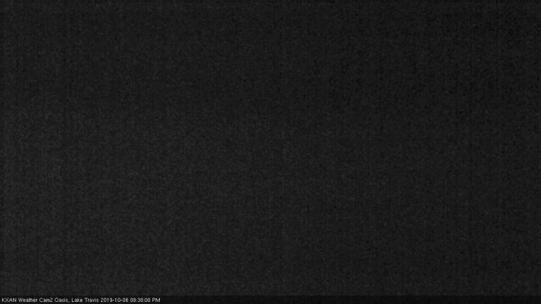 Lake Travis webcam, October 6, 2019 7:40 PM CT