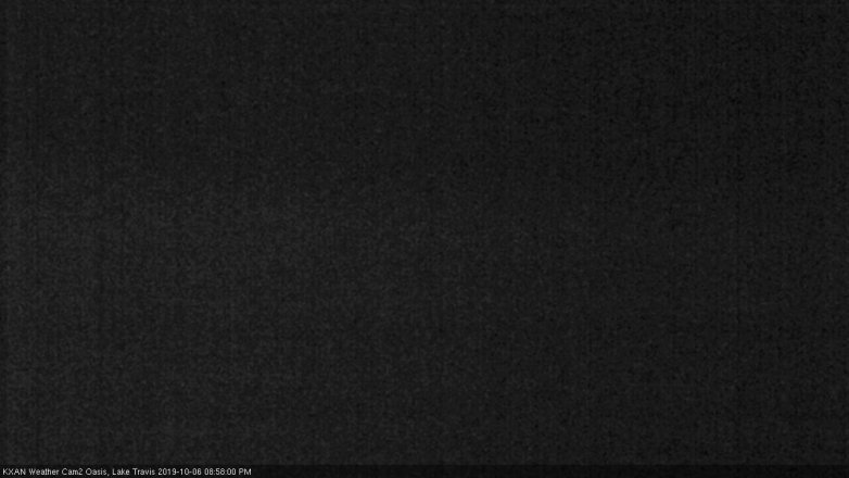 Lake Travis webcam, October 6, 2019 8:00 PM CT