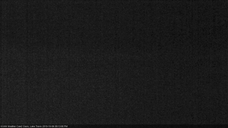 Lake Travis webcam, October 6, 2019 8:15 PM CT