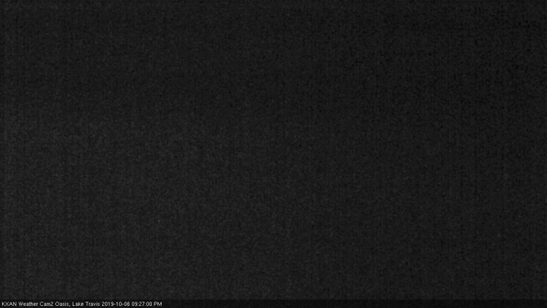 Lake Travis webcam, October 6, 2019 8:30 PM CT