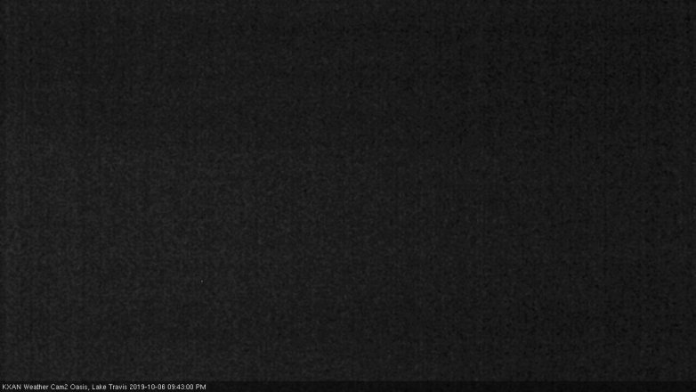Lake Travis webcam, October 6, 2019 8:45 PM CT