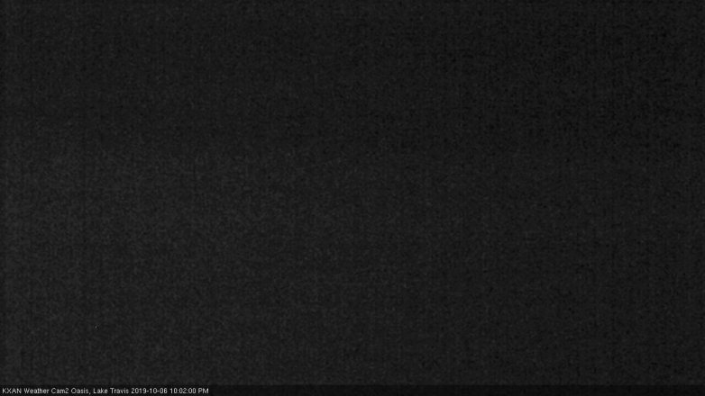 Lake Travis webcam, October 6, 2019 9:05 PM CT
