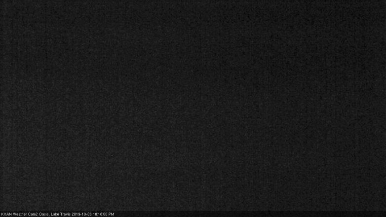 Lake Travis webcam, October 6, 2019 9:20 PM CT