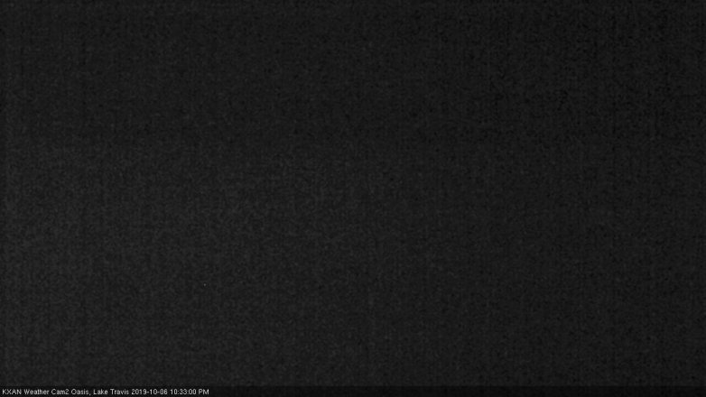 Lake Travis webcam, October 6, 2019 9:35 PM CT