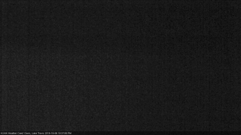Lake Travis webcam, October 6, 2019 9:40 PM CT