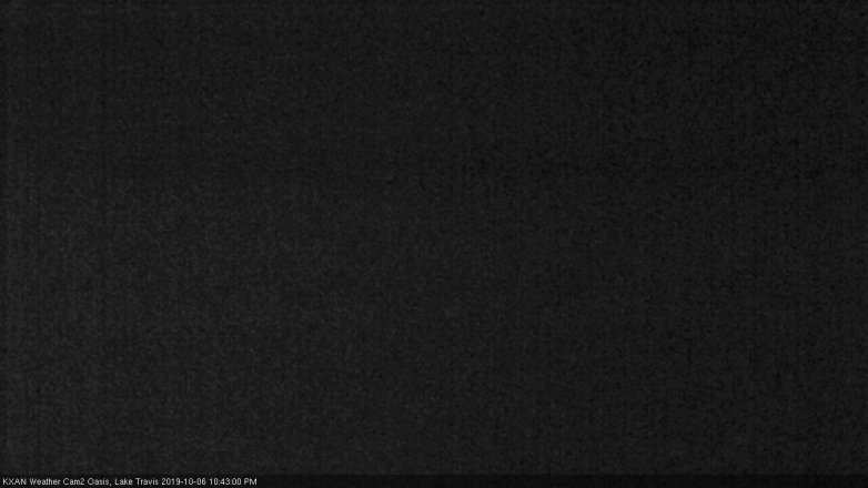 Lake Travis webcam, October 6, 2019 9:45 PM CT