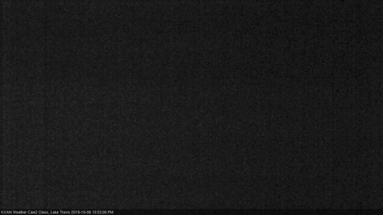 Lake Travis webcam, October 6, 2019 9:55 PM CT