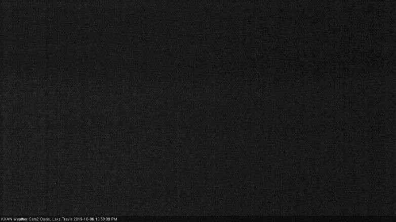 Lake Travis webcam, October 6, 2019 10:00 PM CT