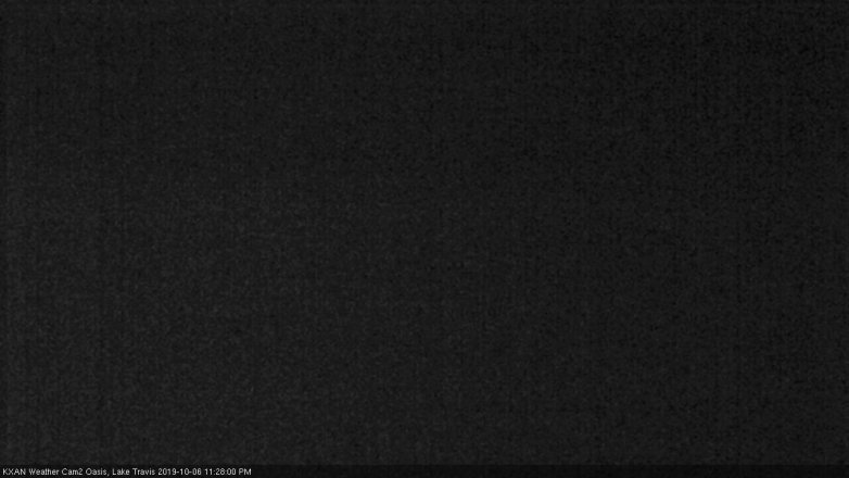 Lake Travis webcam, October 6, 2019 10:30 PM CT