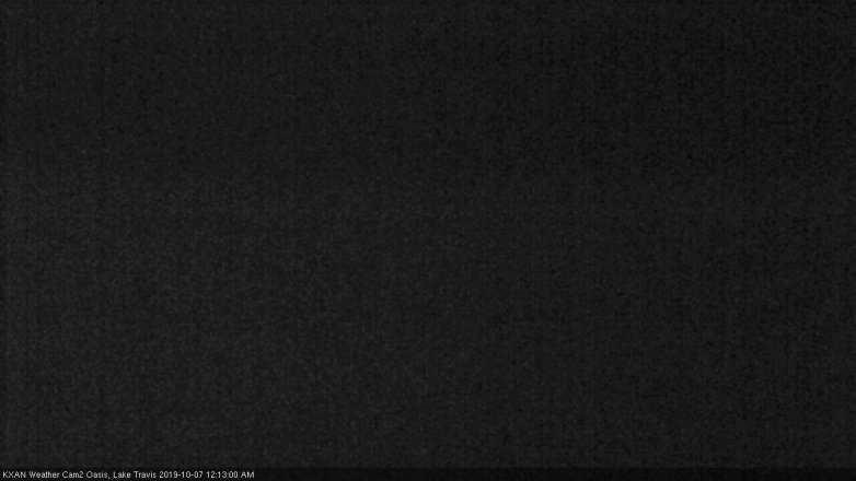 Lake Travis webcam, October 6, 2019 11:15 PM CT