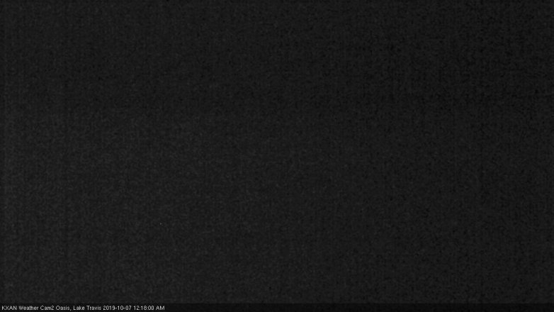 Lake Travis webcam, October 6, 2019 11:20 PM CT