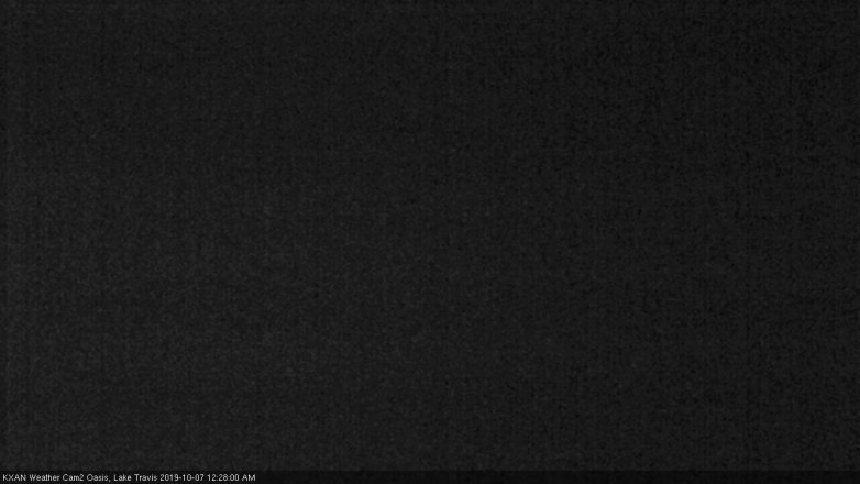 Lake Travis webcam, October 6, 2019 11:30 PM CT