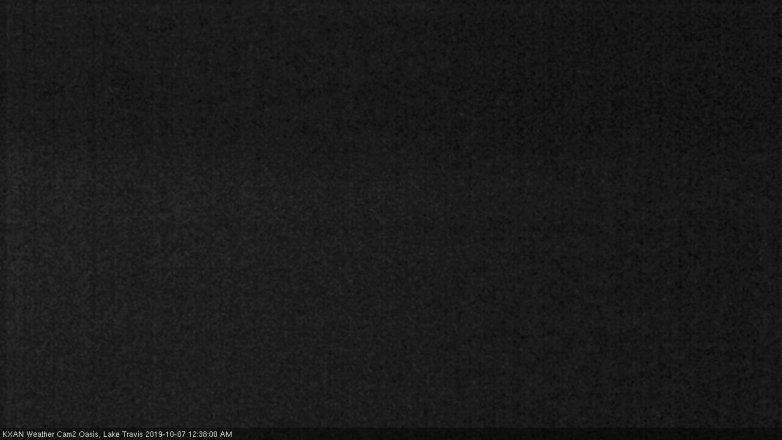 Lake Travis webcam, October 6, 2019 11:40 PM CT
