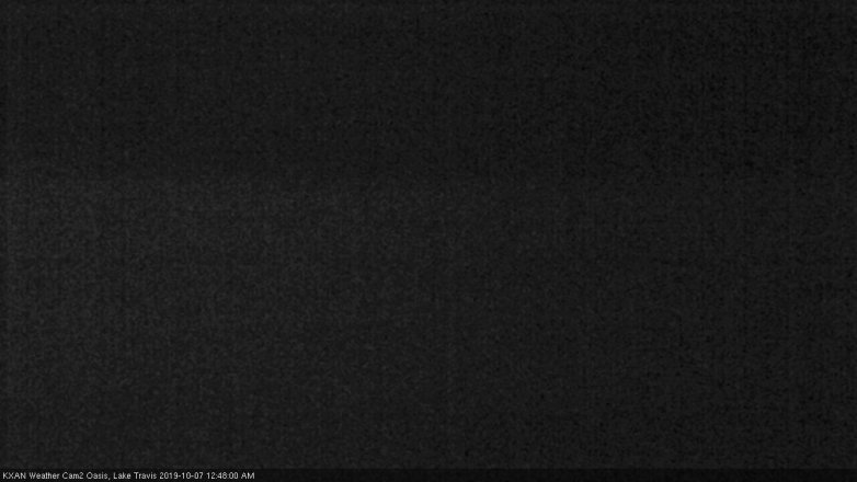 Lake Travis webcam, October 6, 2019 11:50 PM CT