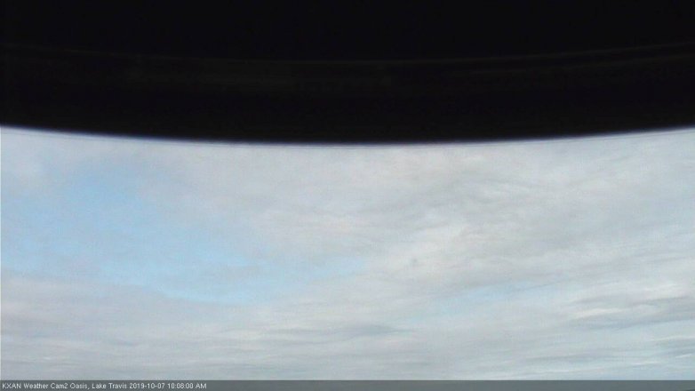 Lake Travis webcam, October 7, 2019 9:10 AM CT