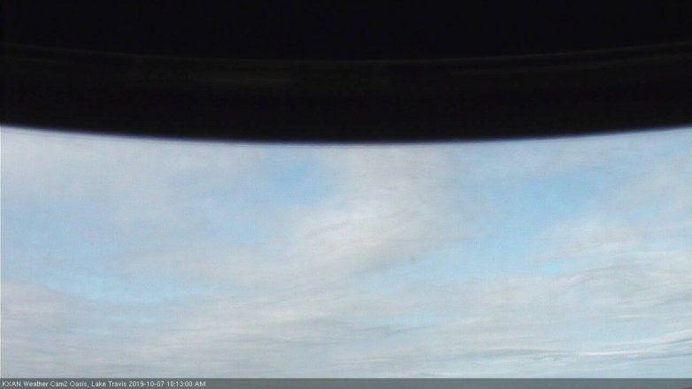 Lake Travis webcam, October 7, 2019 9:15 AM CT