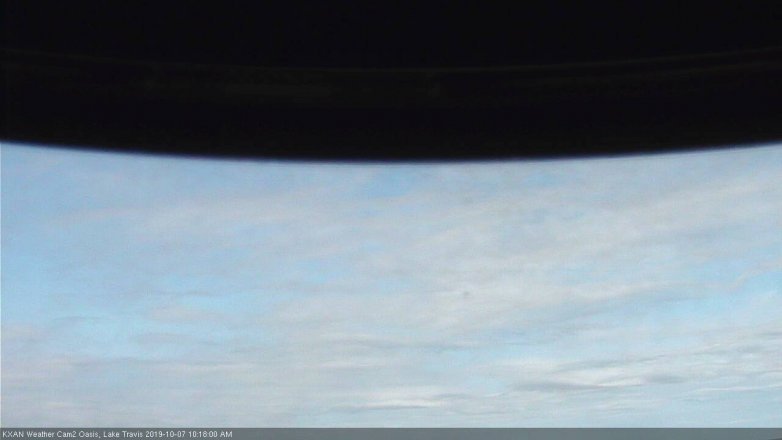 Lake Travis webcam, October 7, 2019 9:20 AM CT