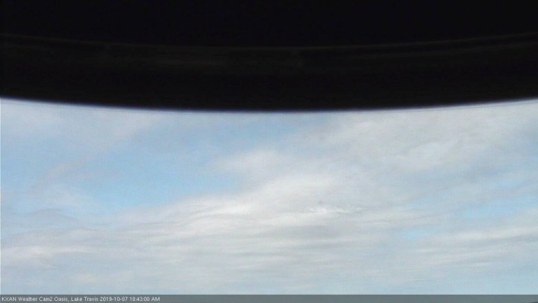 Lake Travis webcam, October 7, 2019 9:45 AM CT