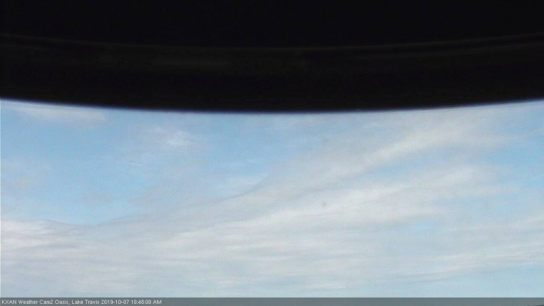 Lake Travis webcam, October 7, 2019 9:50 AM CT