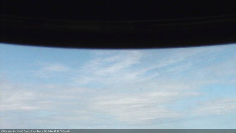 Lake Travis webcam, October 7, 2019 9:55 AM CT